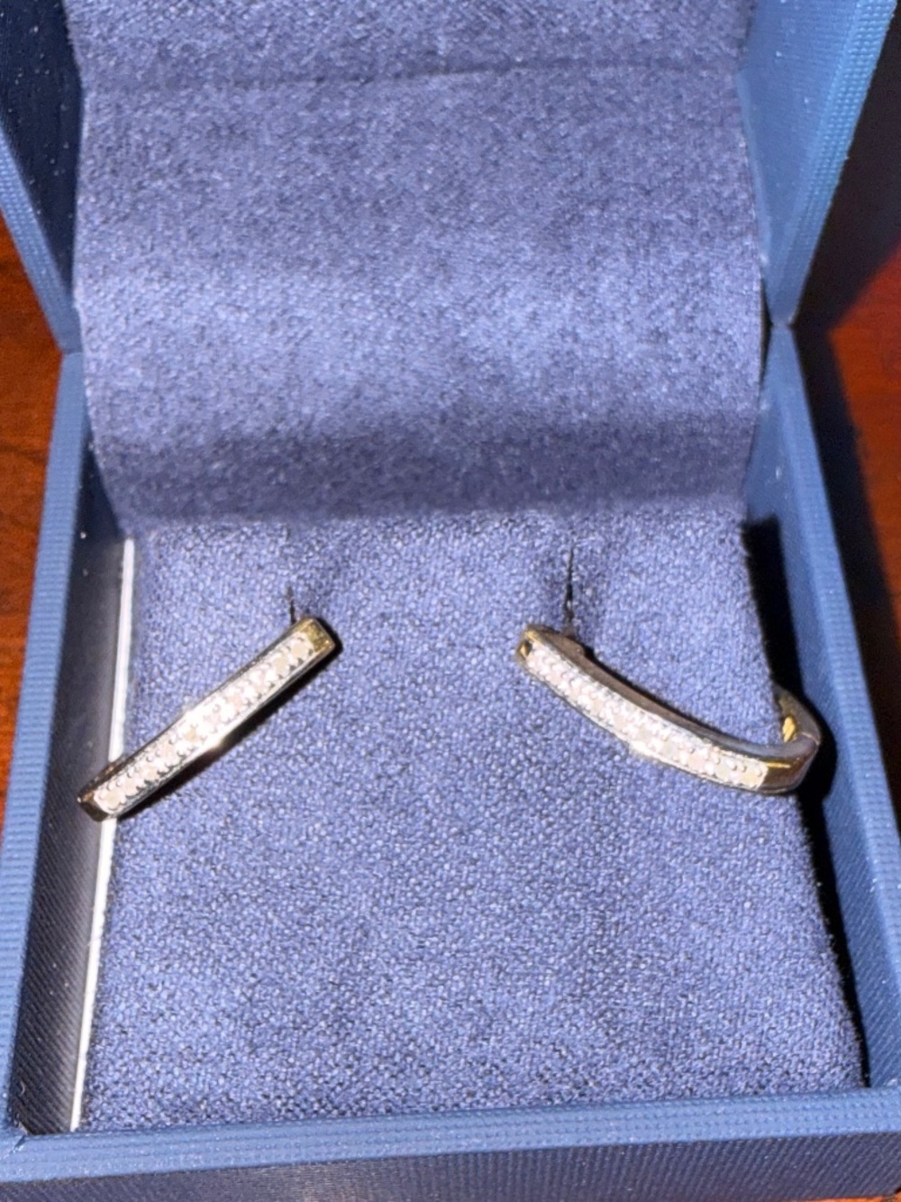 Brilliant Diamond Huggie Hoop Earrings